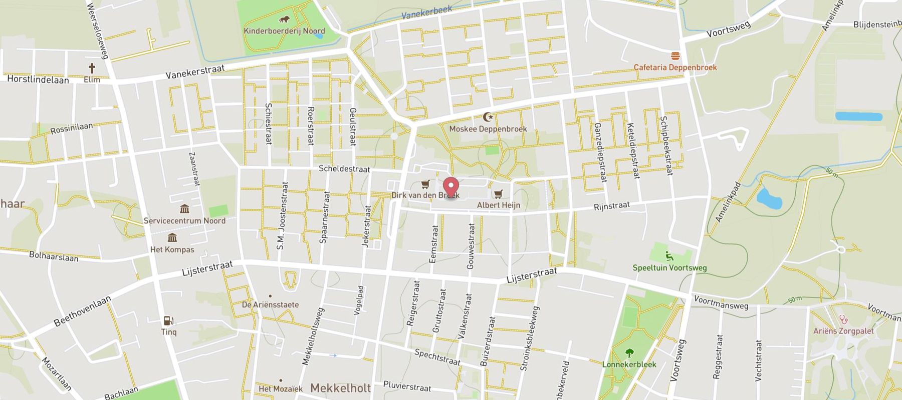 Pearle Opticiens Enschede - Deppenbroek map
