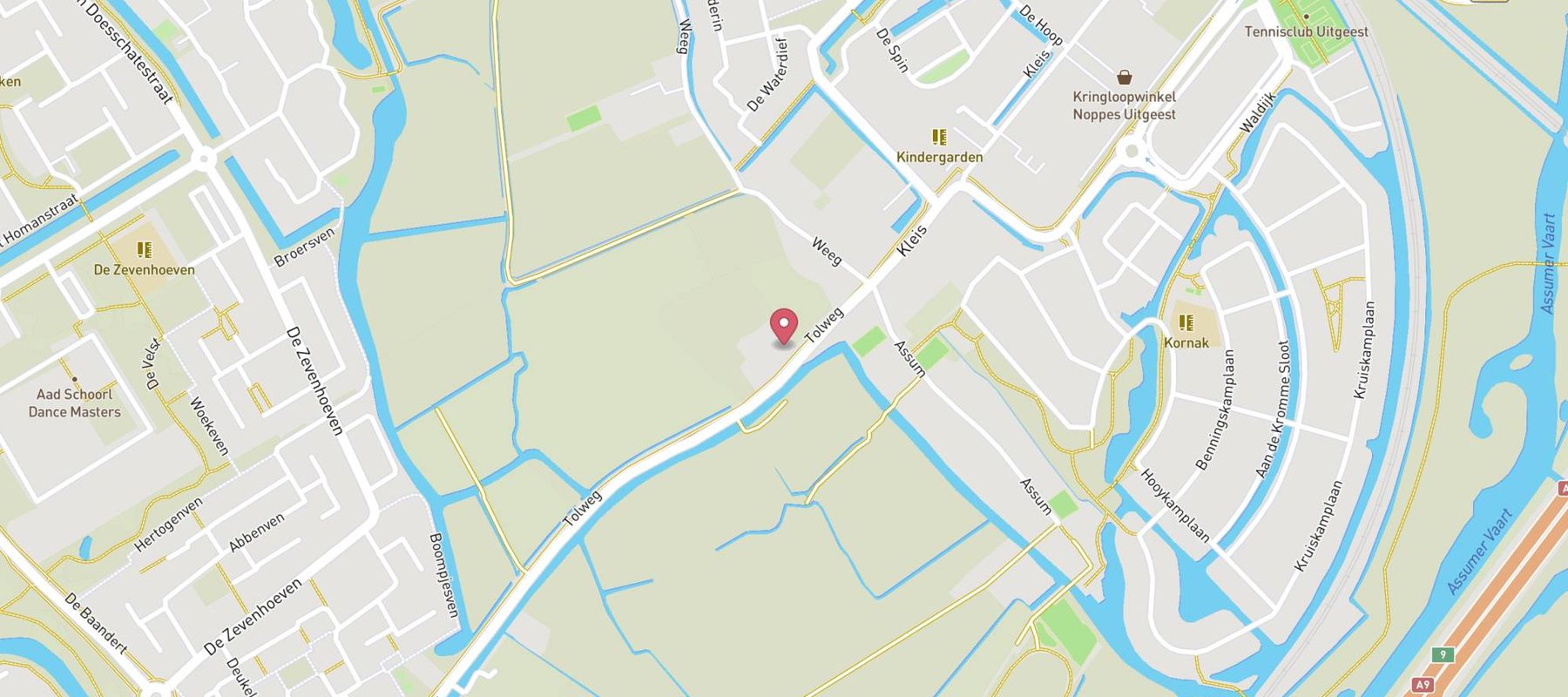 Stayokay Heemskerk map