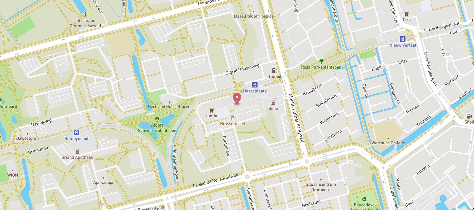 Trekpleister map