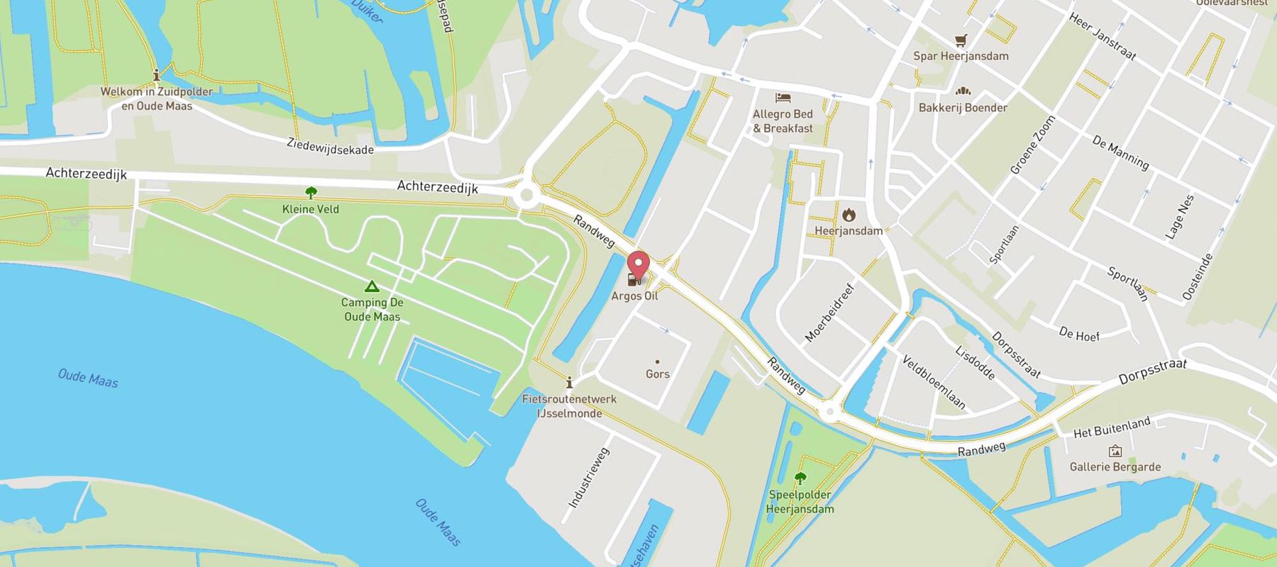 Argos Heerjansdam map