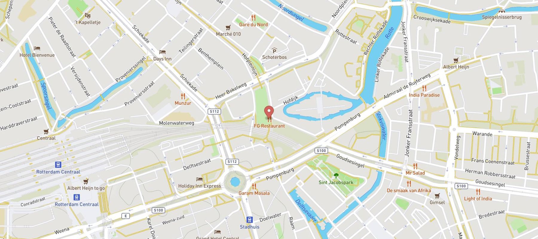 François Geurds FG Restaurant map