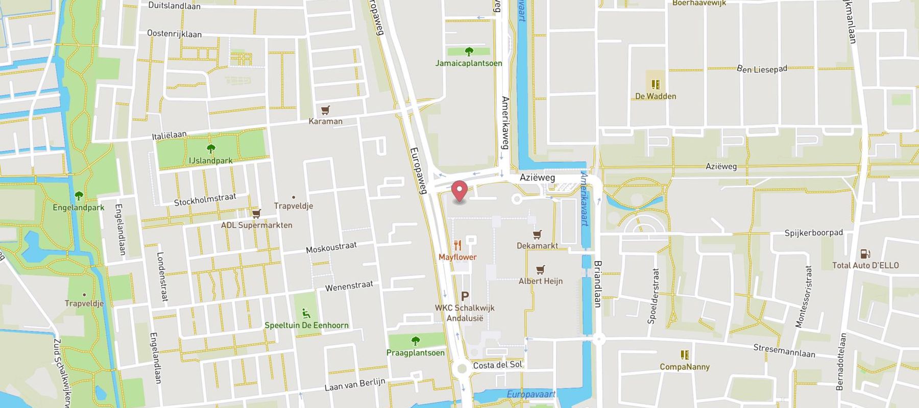 C&A map