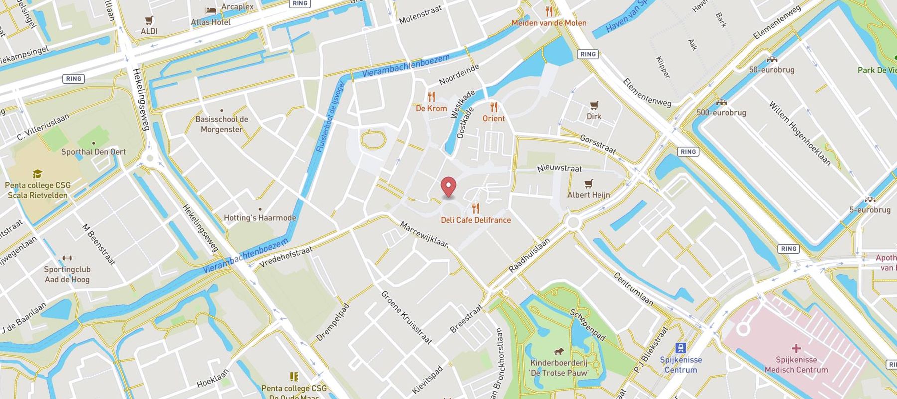 Xenos Spijkenisse map