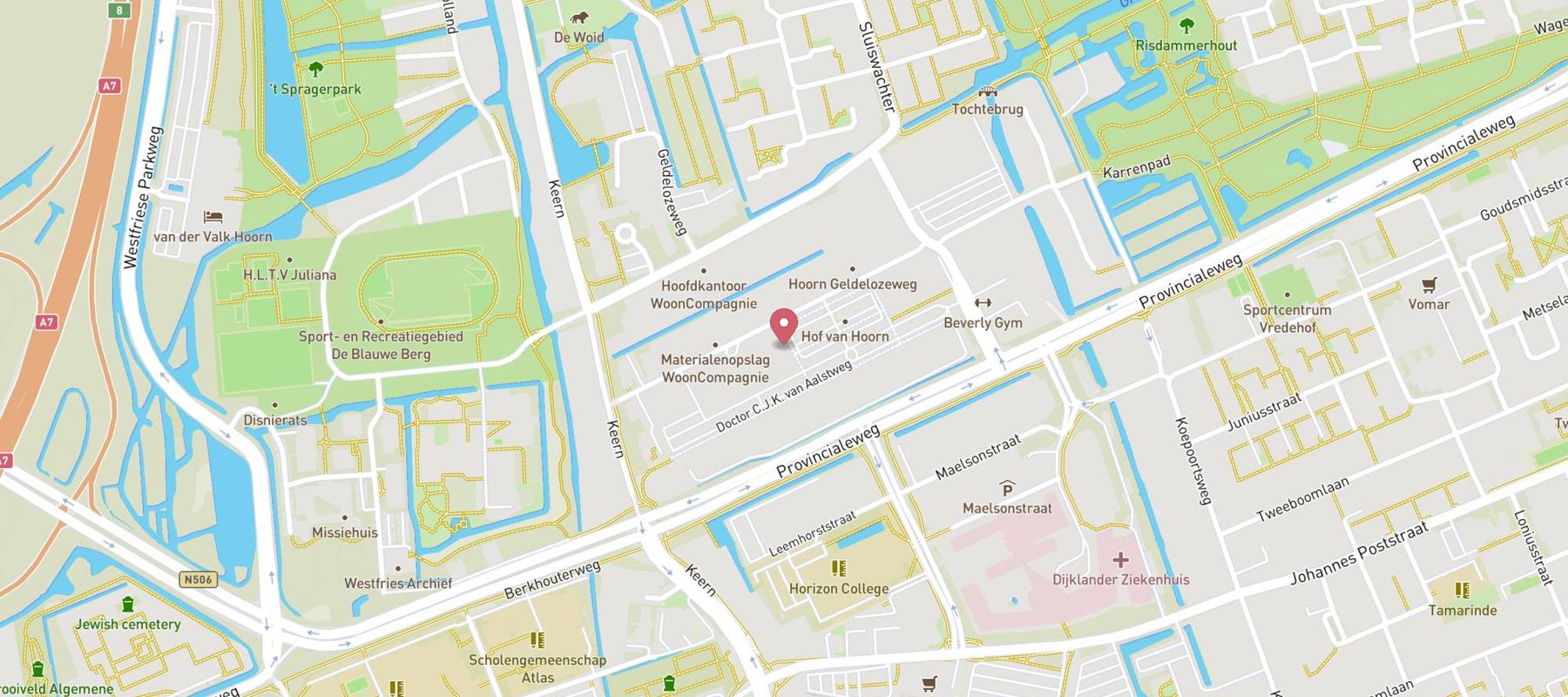 GAMMA bouwmarkt Hoorn map