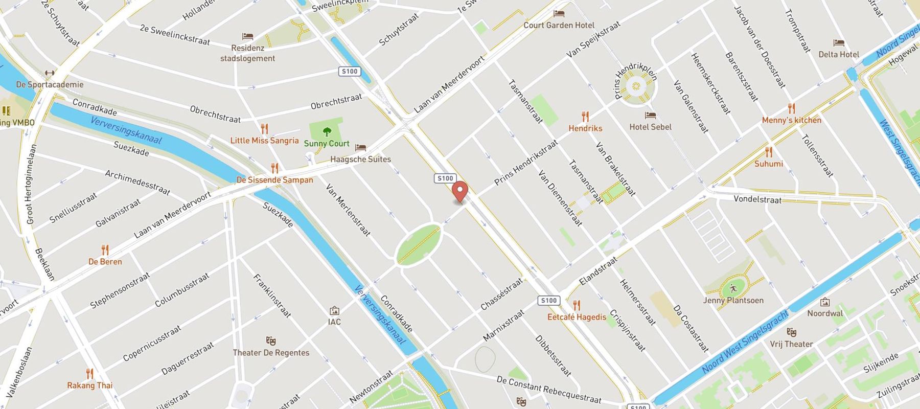 Café Bistro Jules map