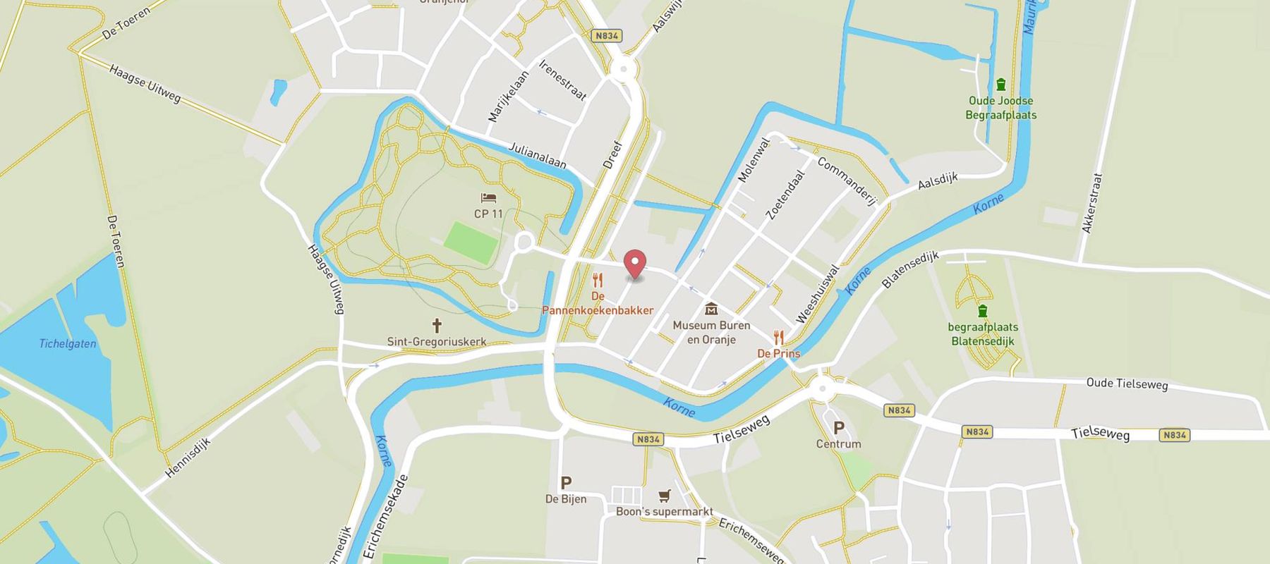 Restaurant Lagrange map