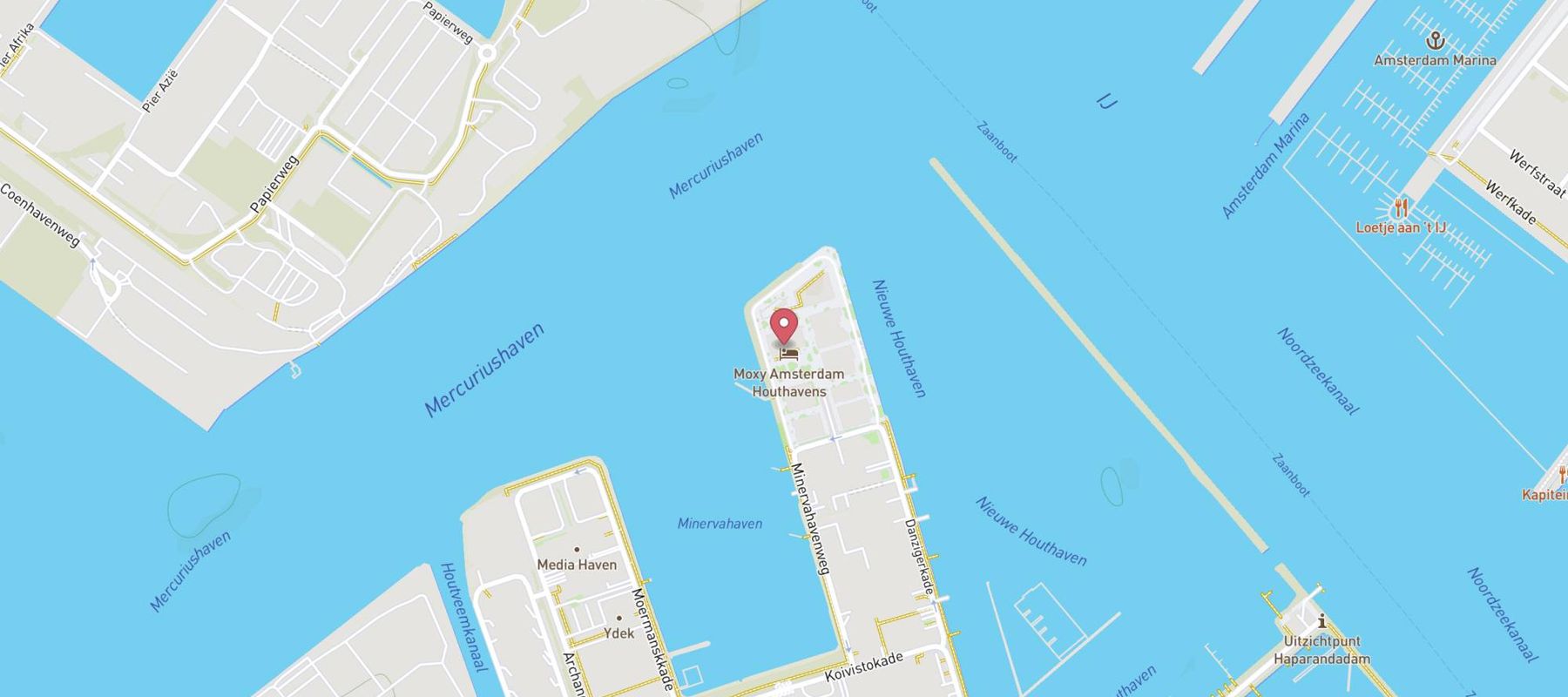 Lars Amsterdam map