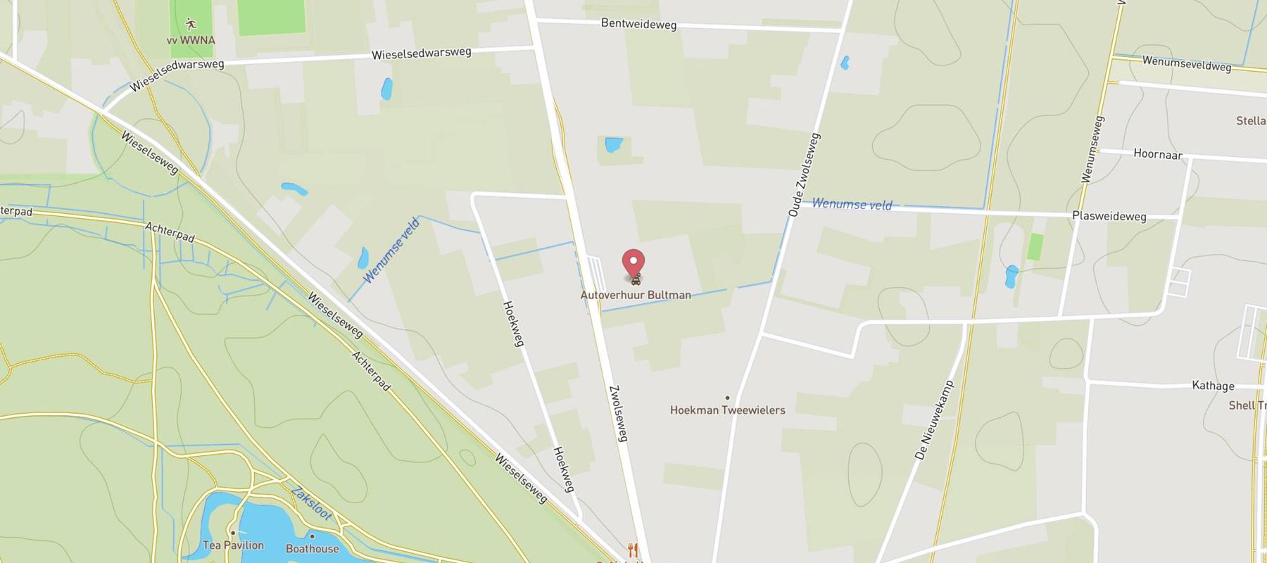 Hertz Autoverhuur - Apeldoorn - Zwolseweg 364 map