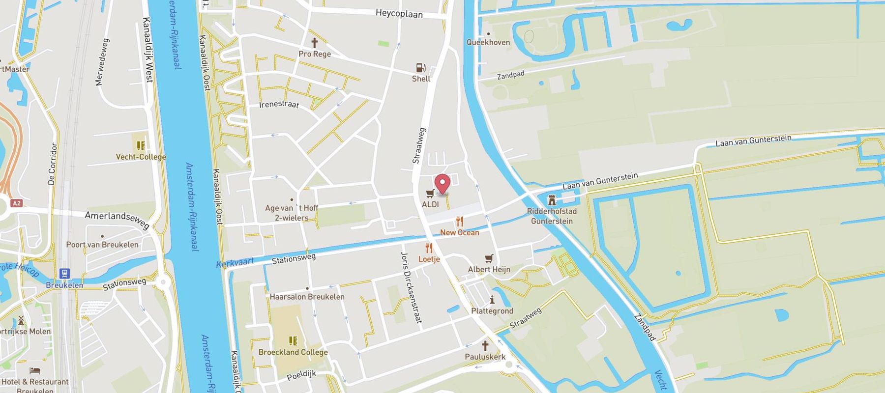 Kruidvat map