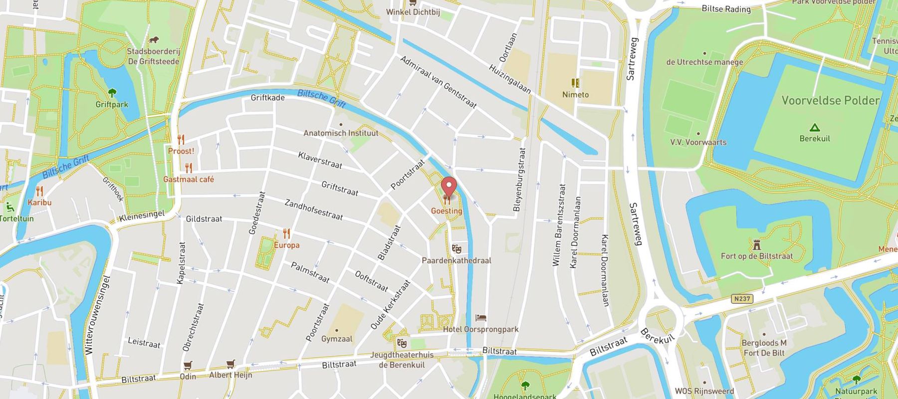 Goesting map
