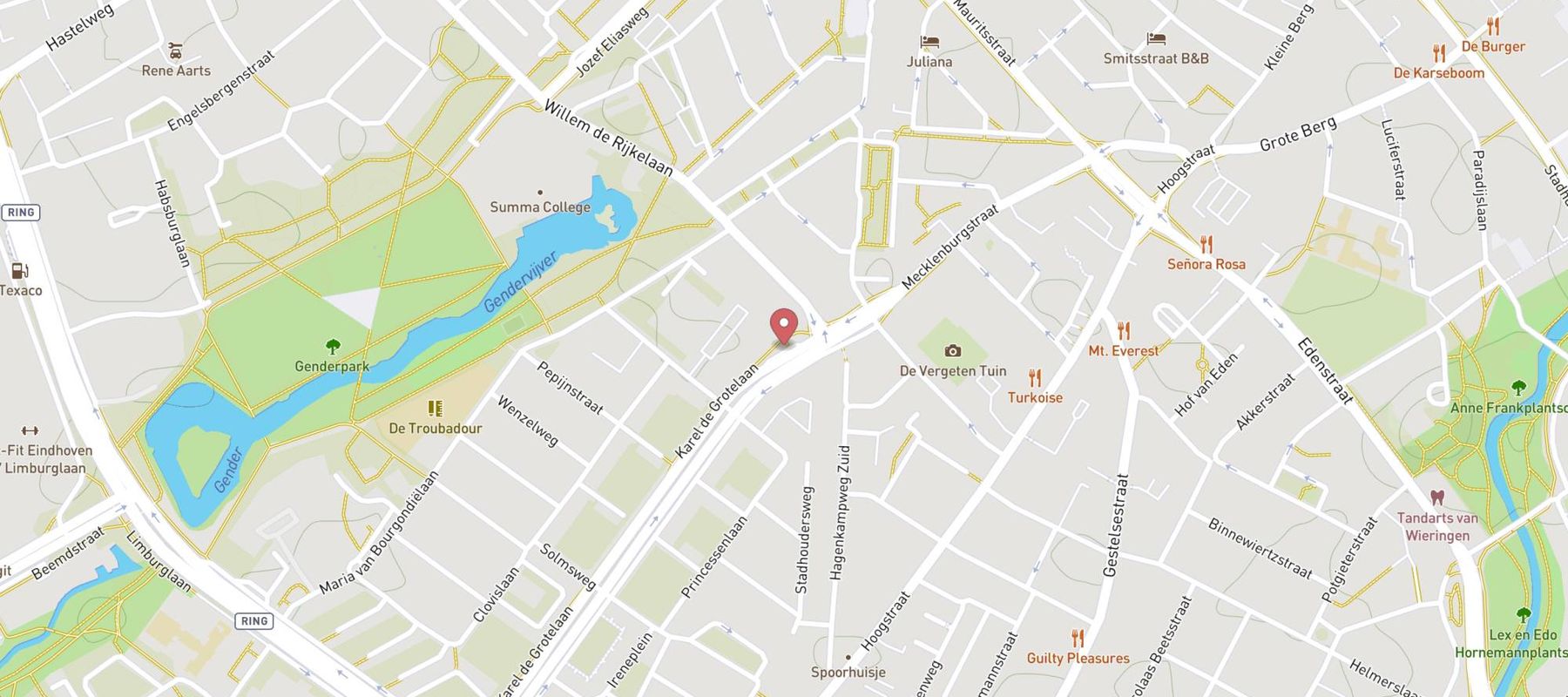 LUKOIL Eindhoven map