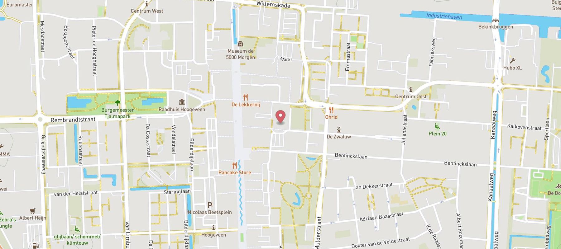 restaurant De Beren Hoogeveen map
