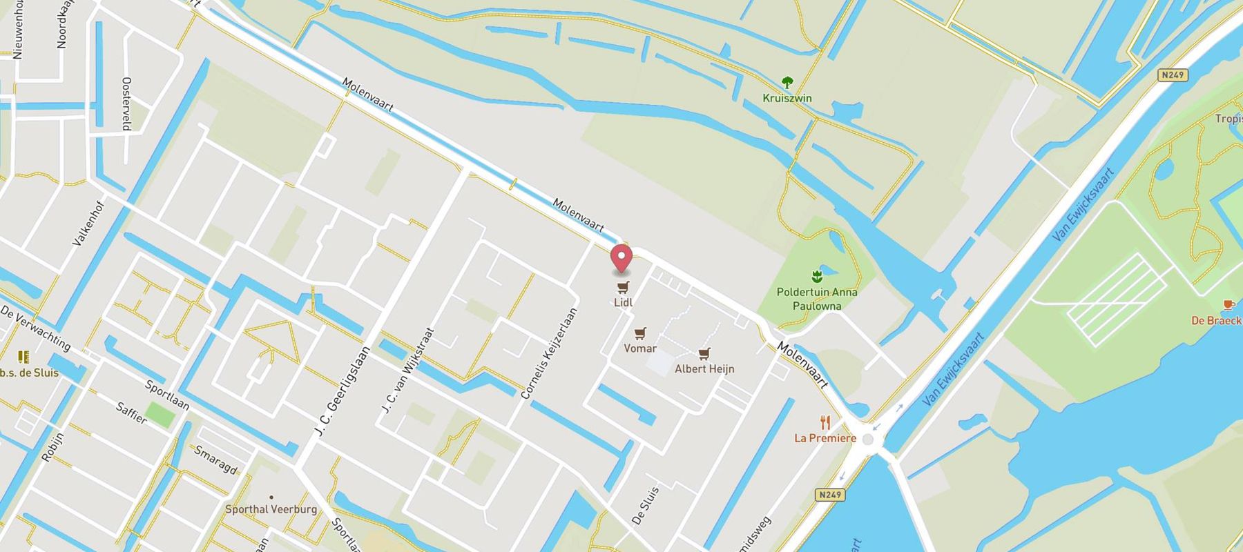 HEMA map