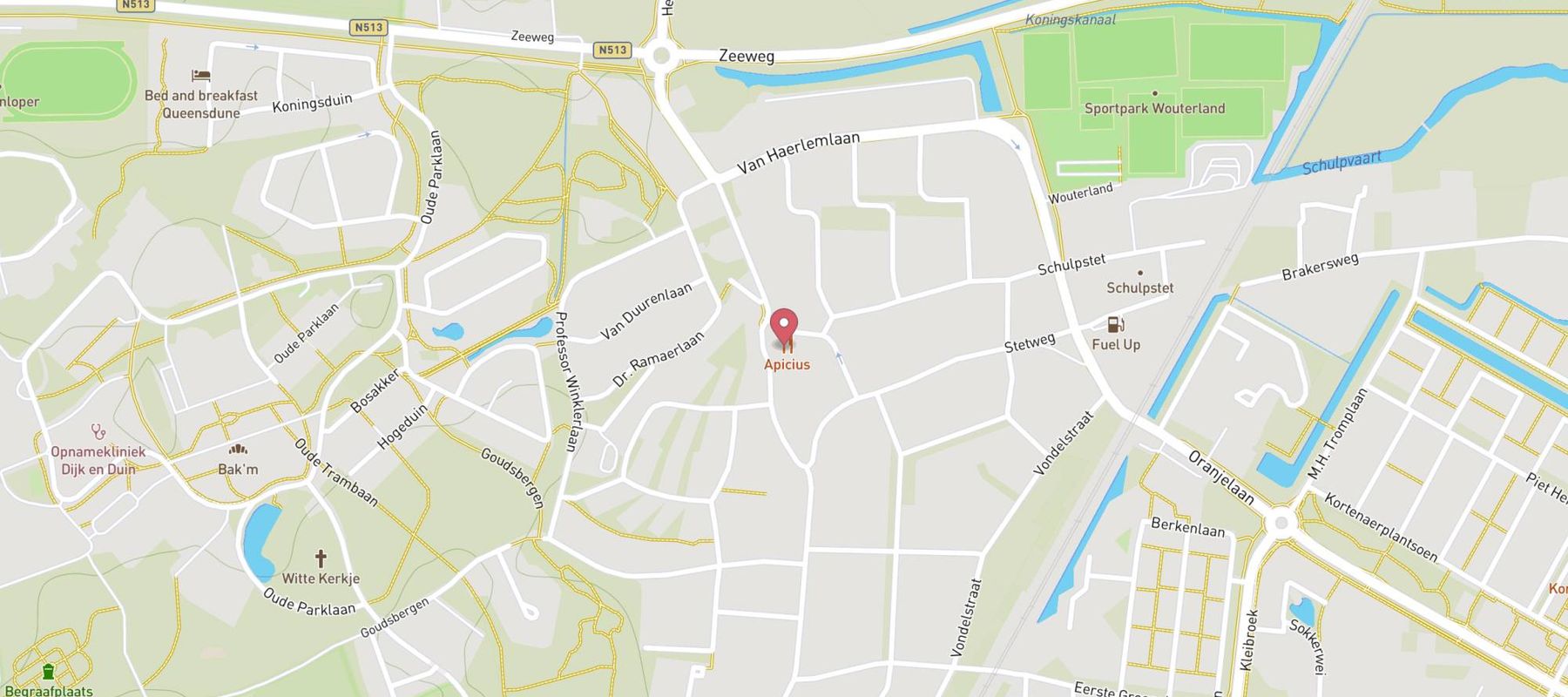 Restaurant Apicius map