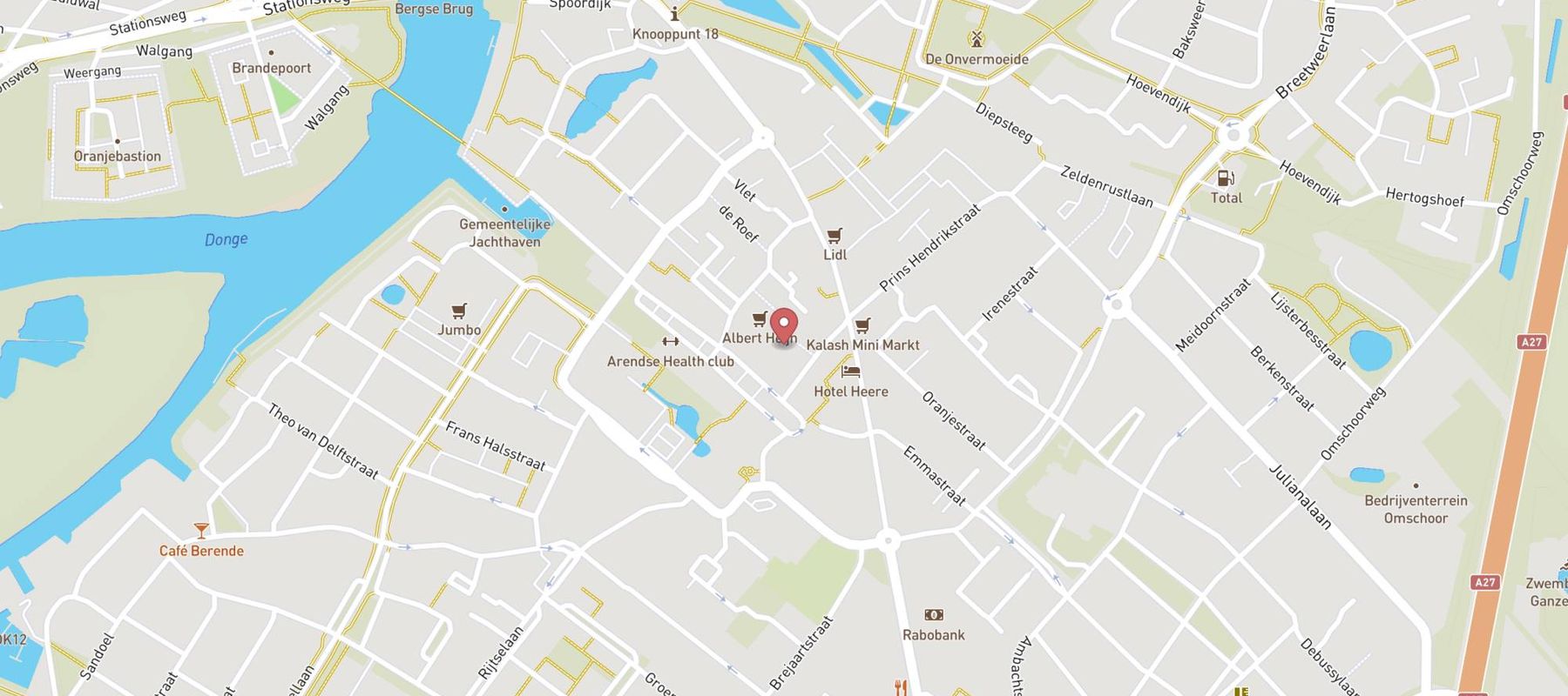 Trekpleister map