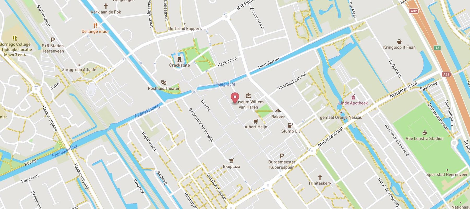 Expert Heerenveen map