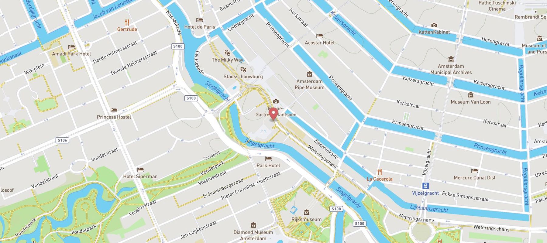 wagamama Max Euweplein map