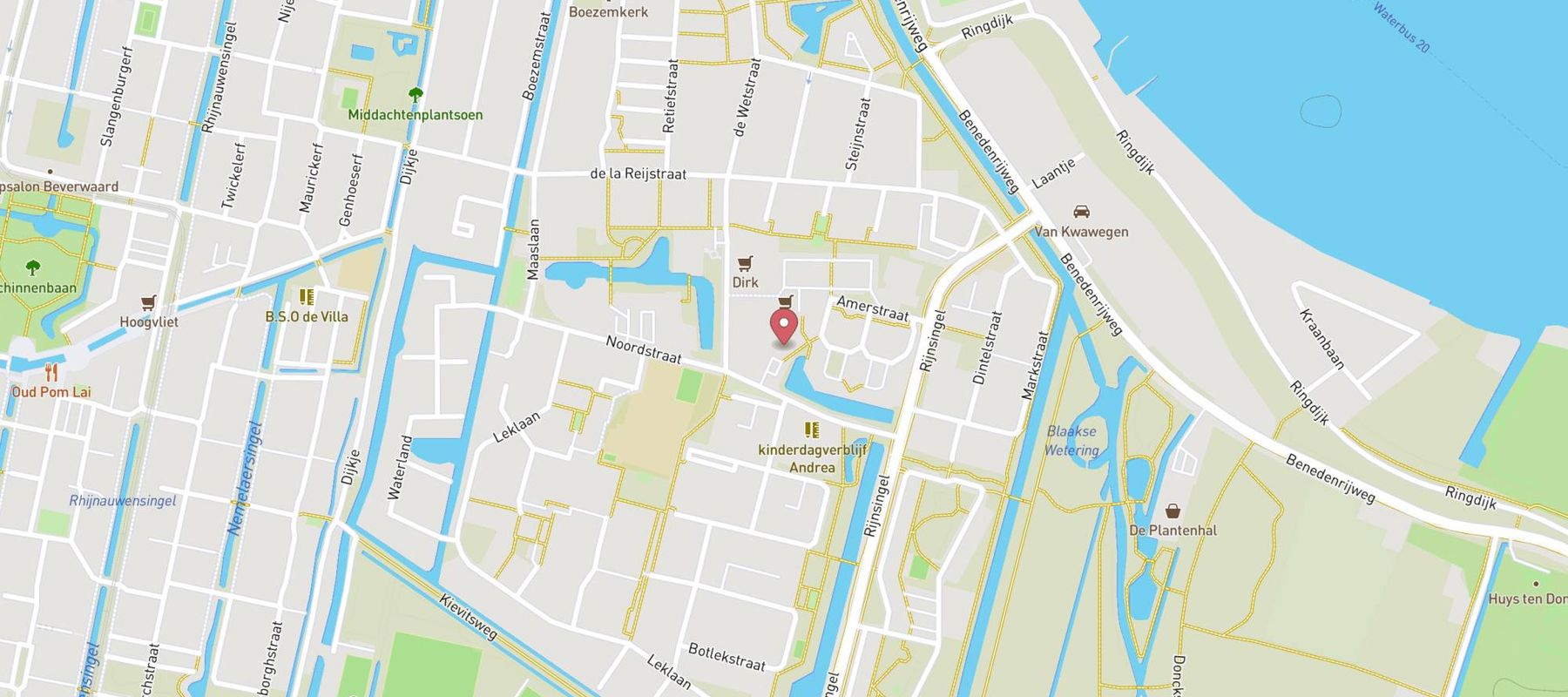 Kruidvat map