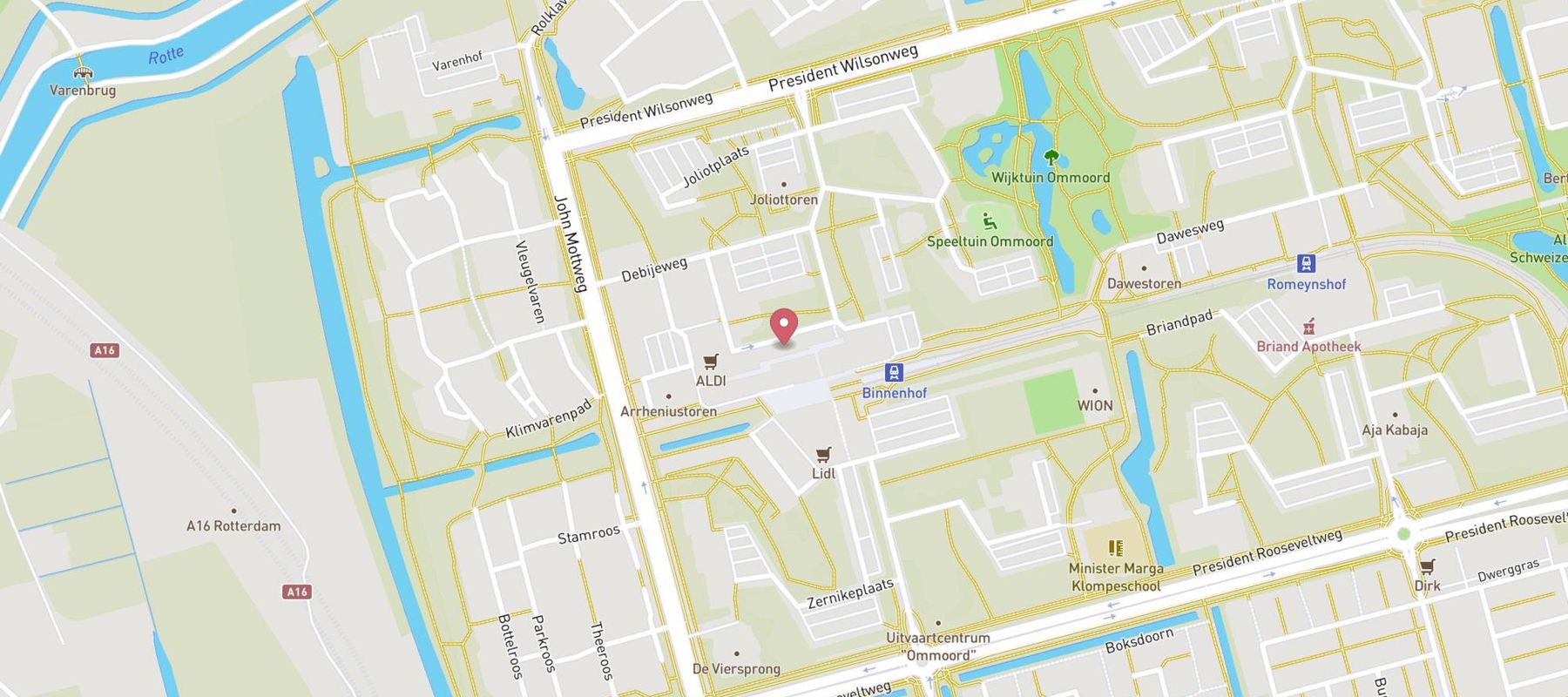 Kruidvat map