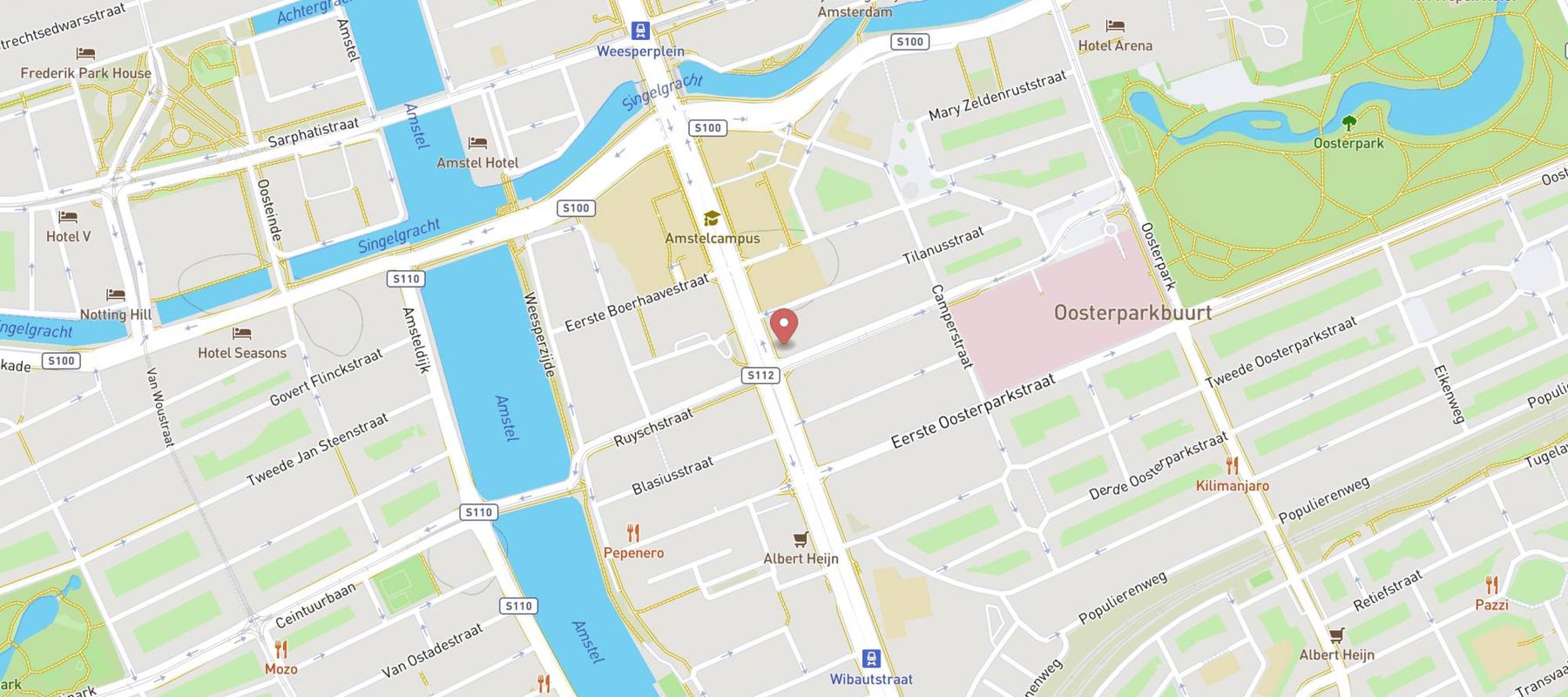 Decathlon Wibautstraat Click&Collect map
