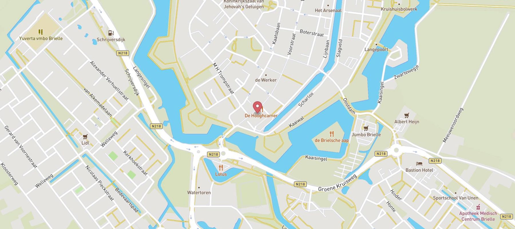 Kruidvat map