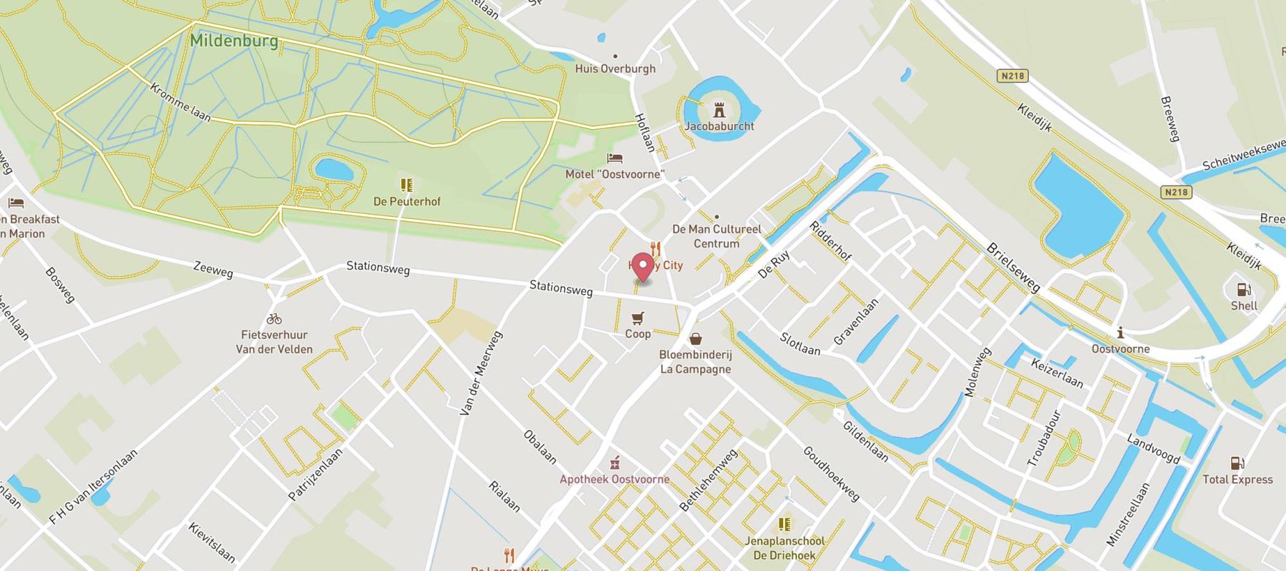Kruidvat map