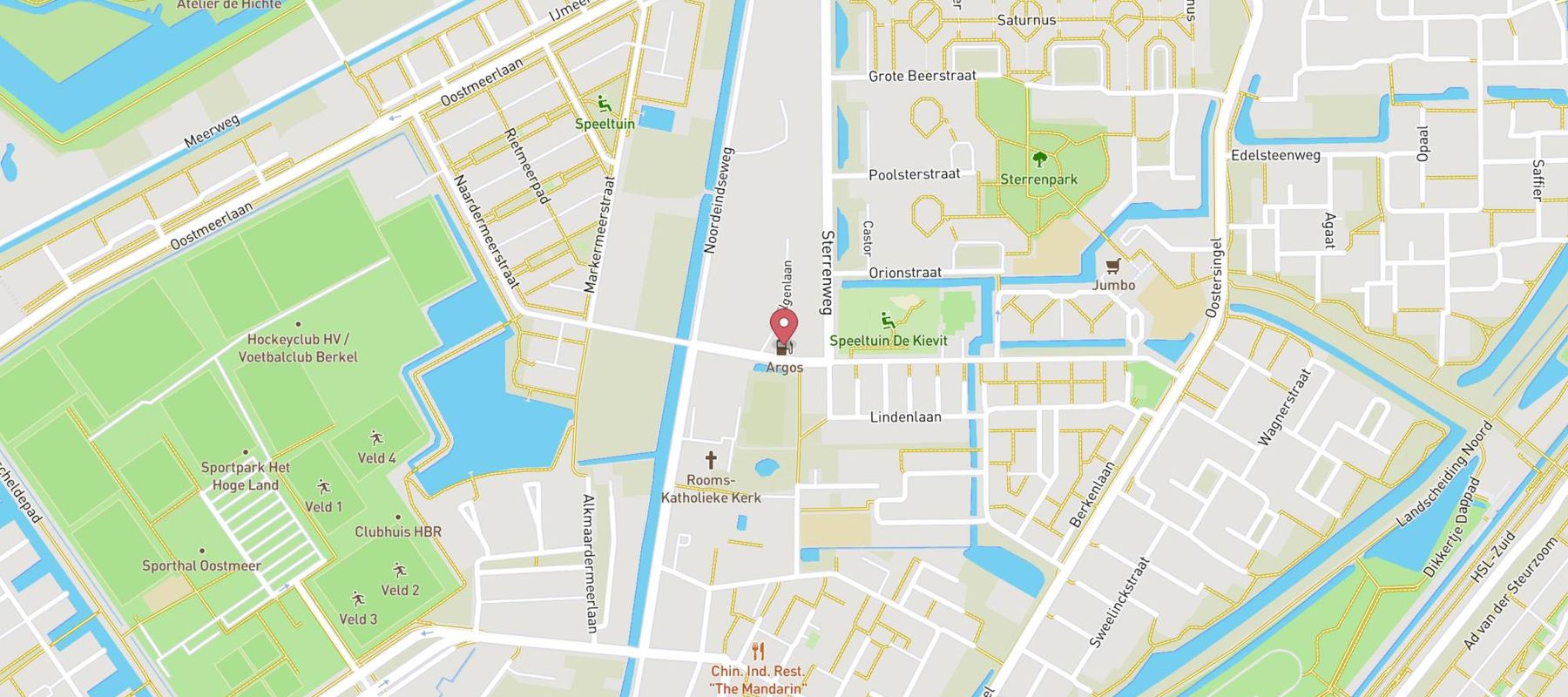 Argos Berkel en Rodenrijs map