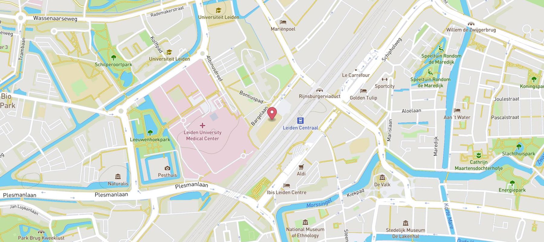 Fletcher Wellness-Hotel Leiden map