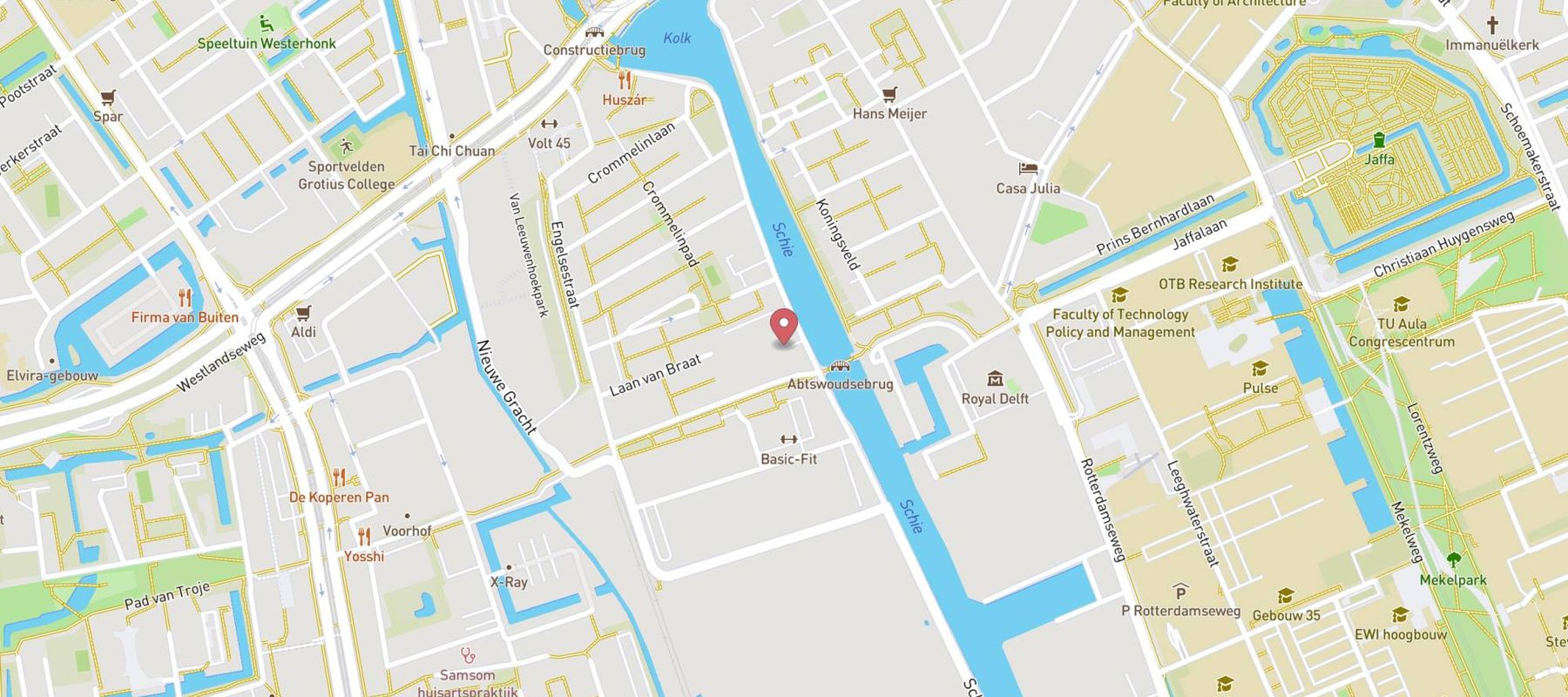 Bo-Rent Delft map