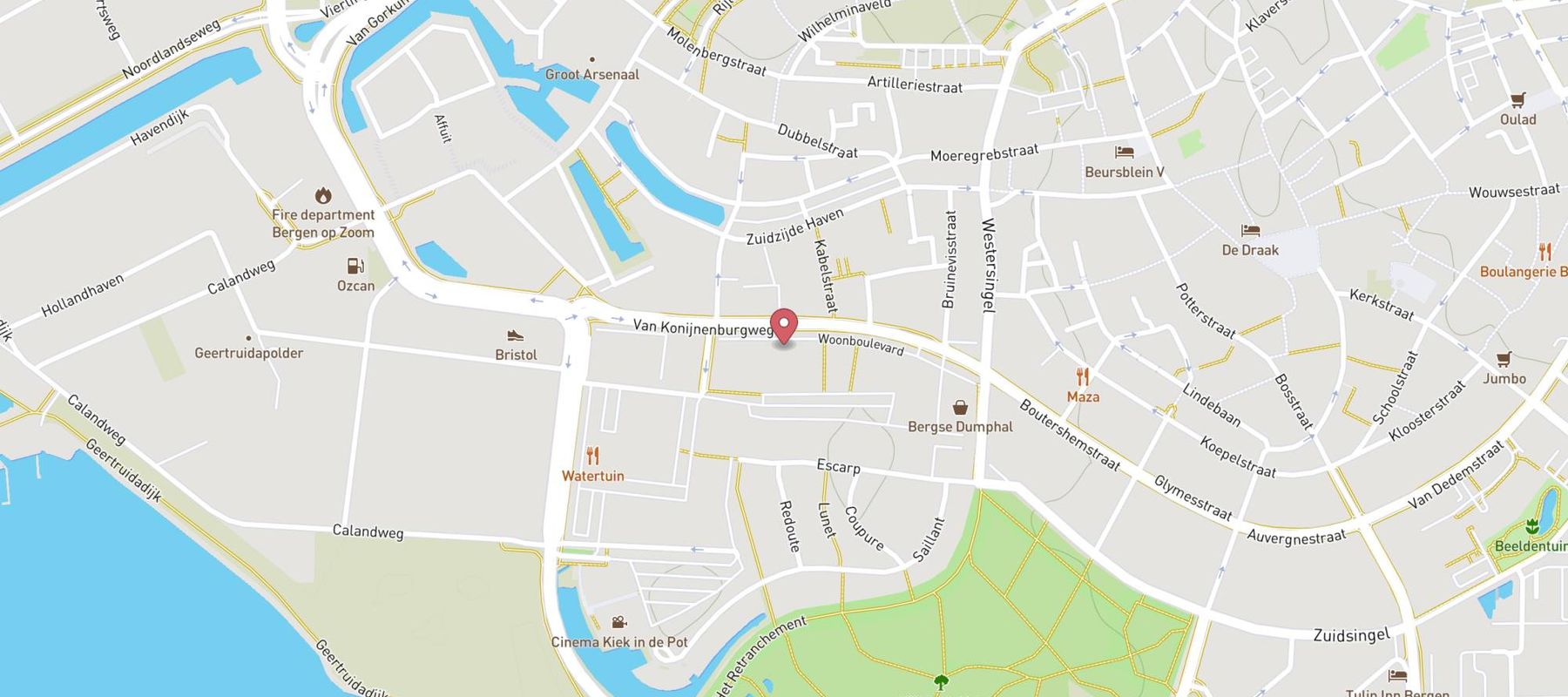 Leen Bakker map