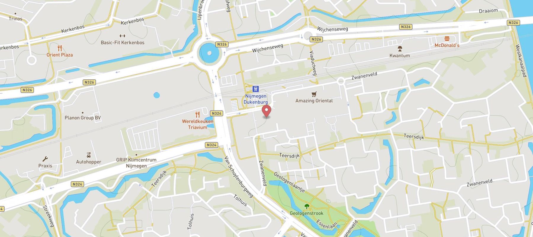 Pearle Opticiens Nijmegen - Dukenburg map