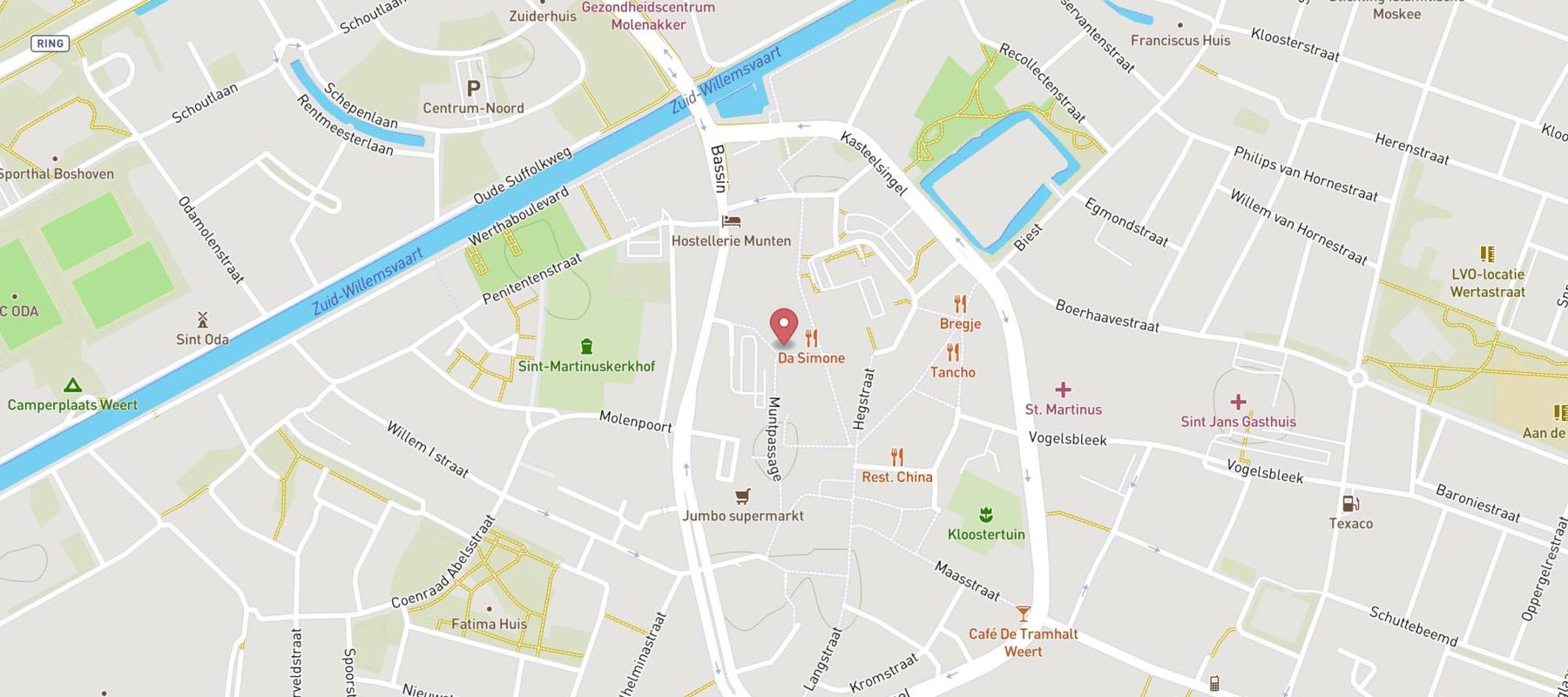 Bakker Bart Weert map