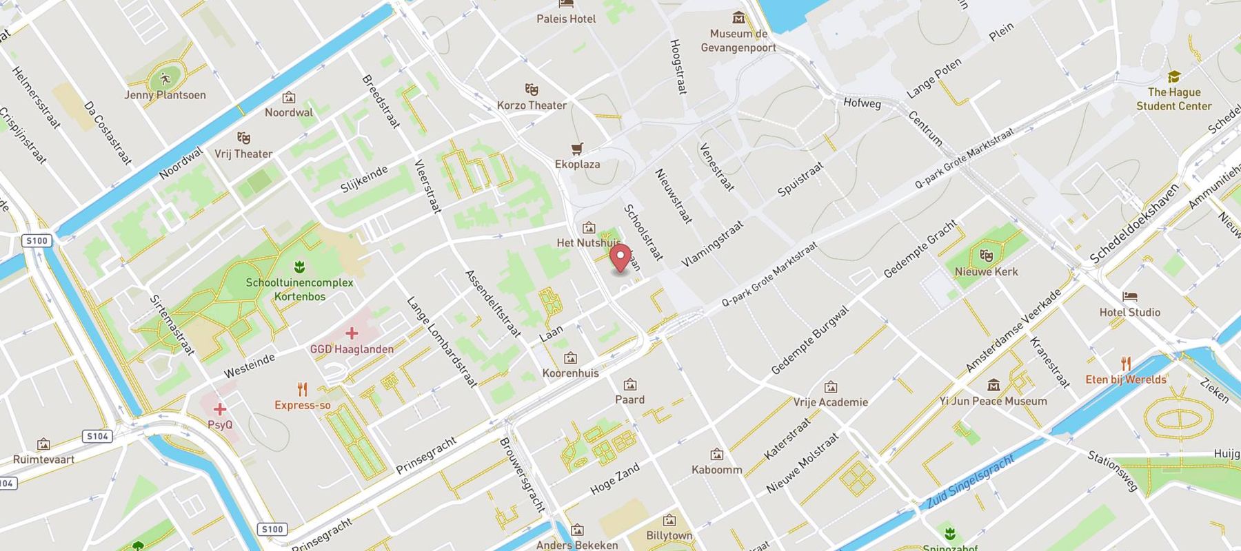 SPAR express Den Haag Laan map
