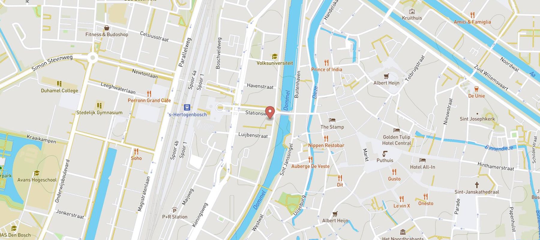 Bossche Suites no.2 map