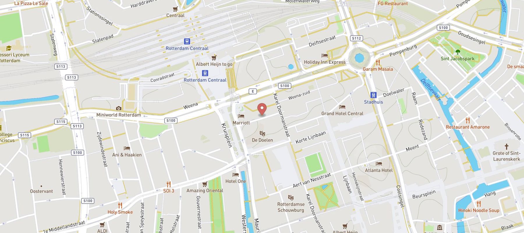Central Plaza Parking (Interparking) map