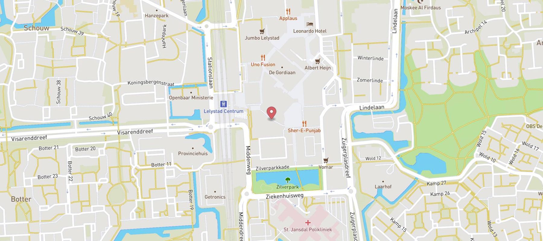 Kelly Lelystad map