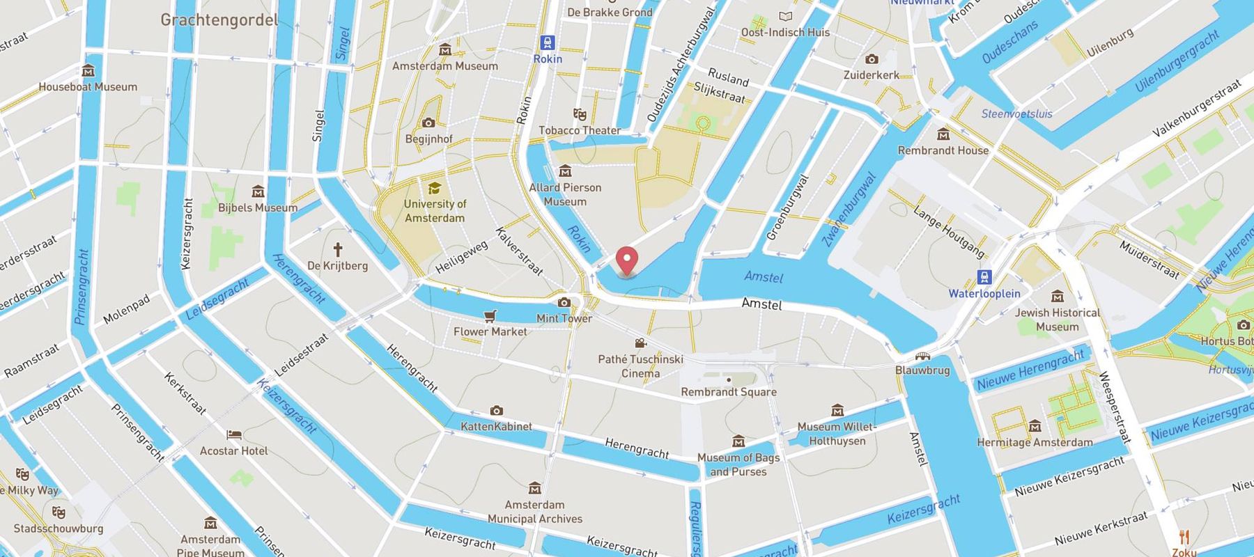 Brasserie Marie map