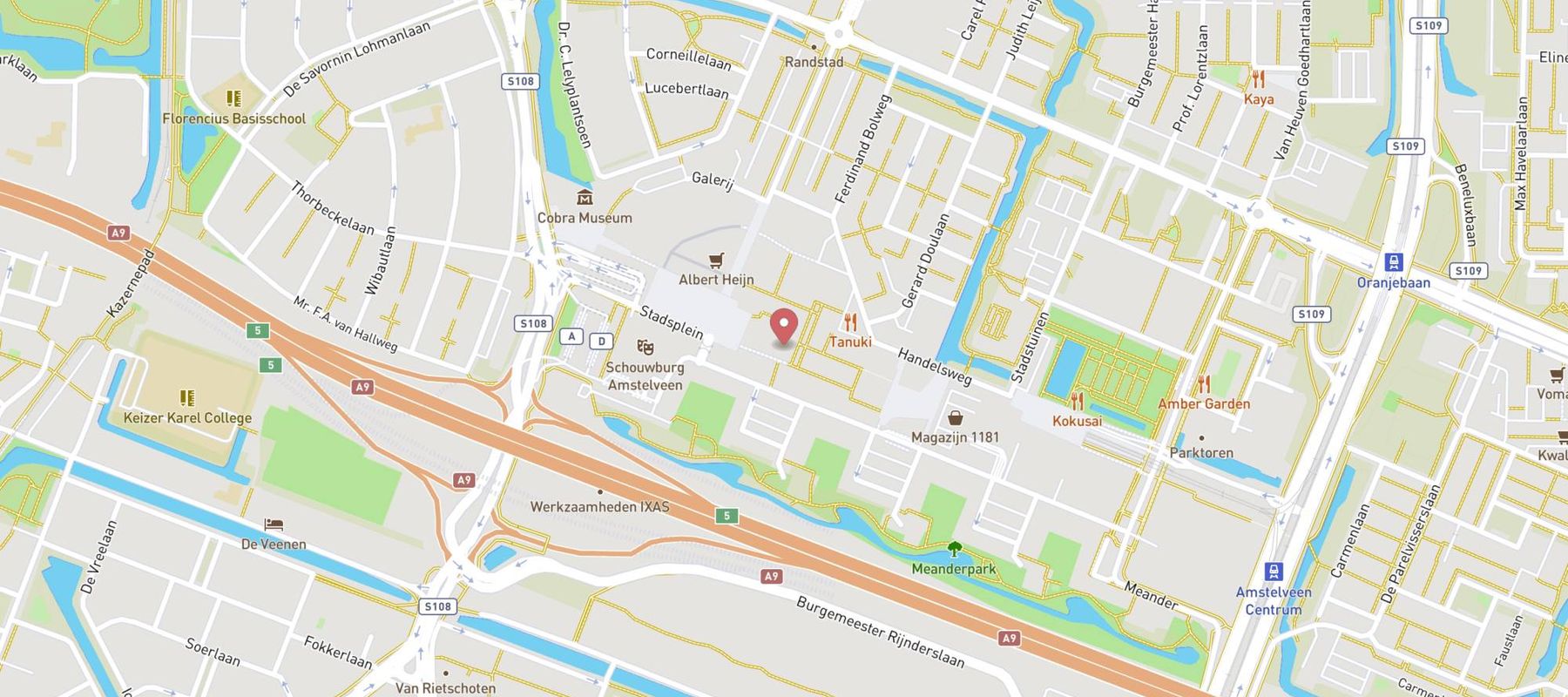 ZARA map