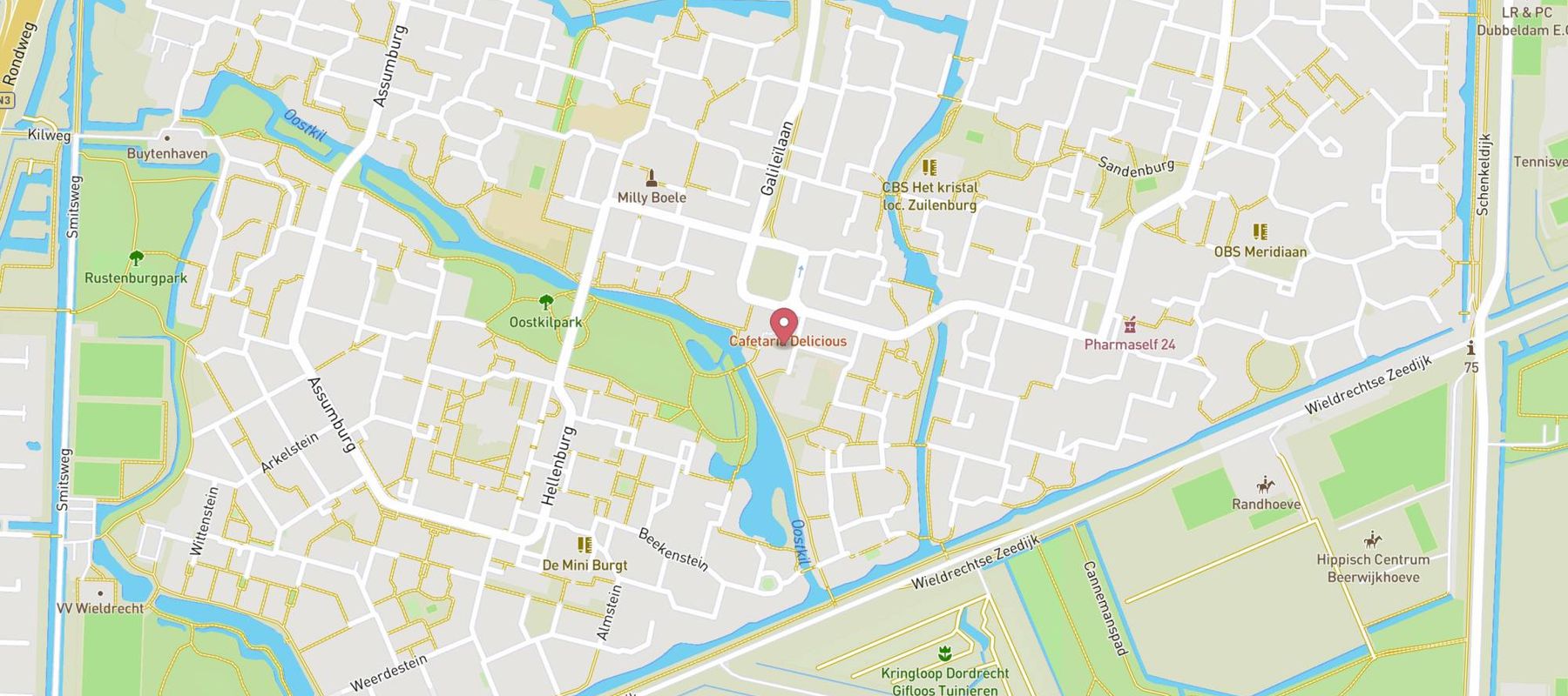 Jumbo Slangenburg Dordrecht map