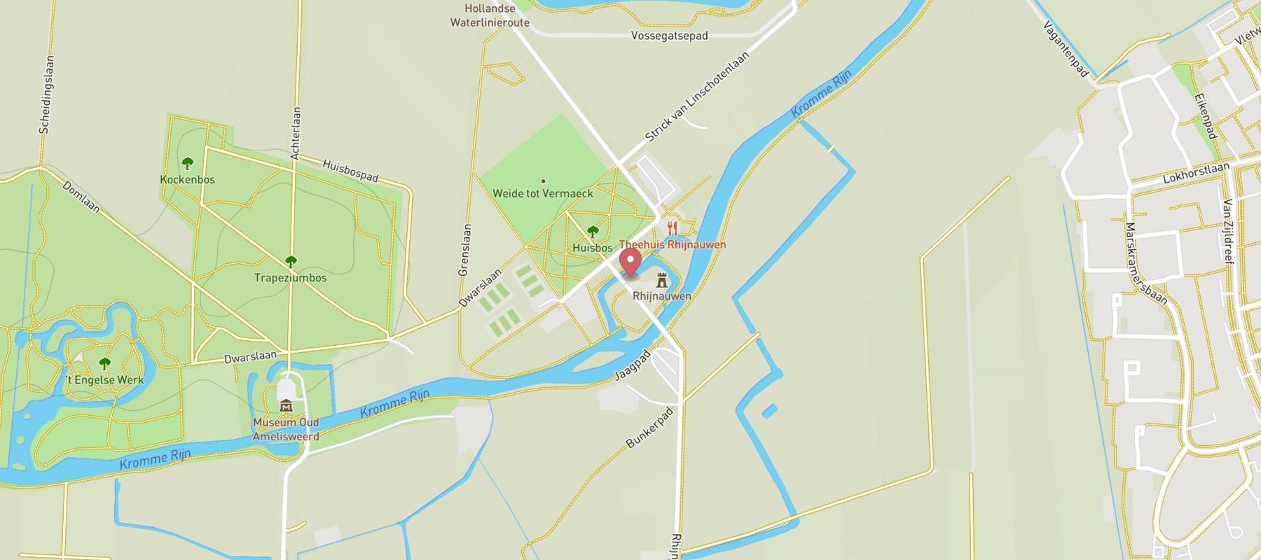 Stayokay Hostel Utrecht - Bunnik map