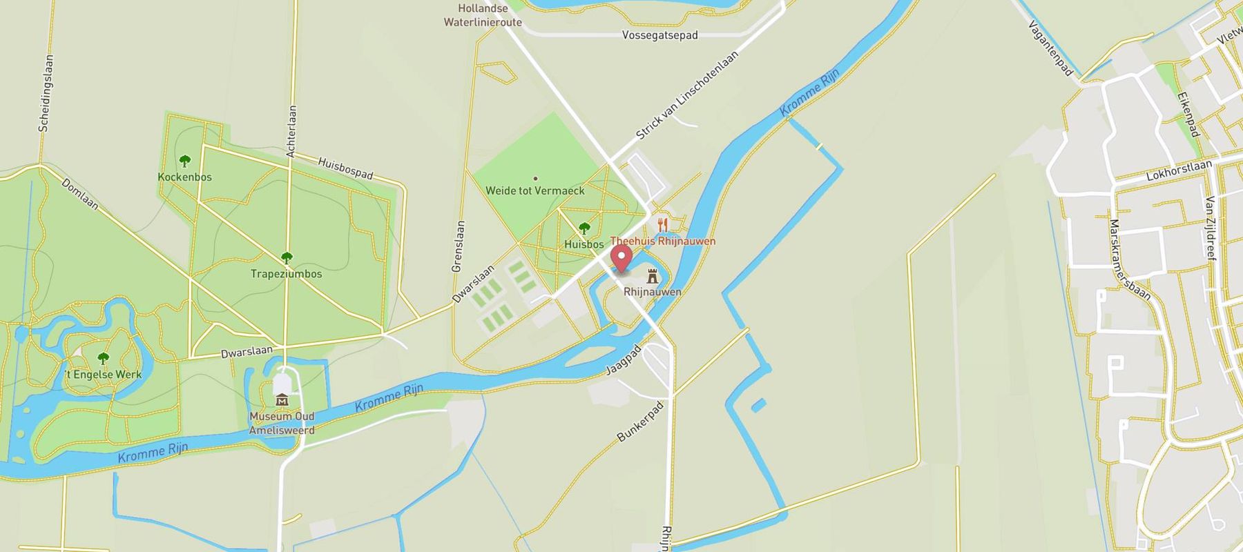 Stayokay Hostel Bunnik map