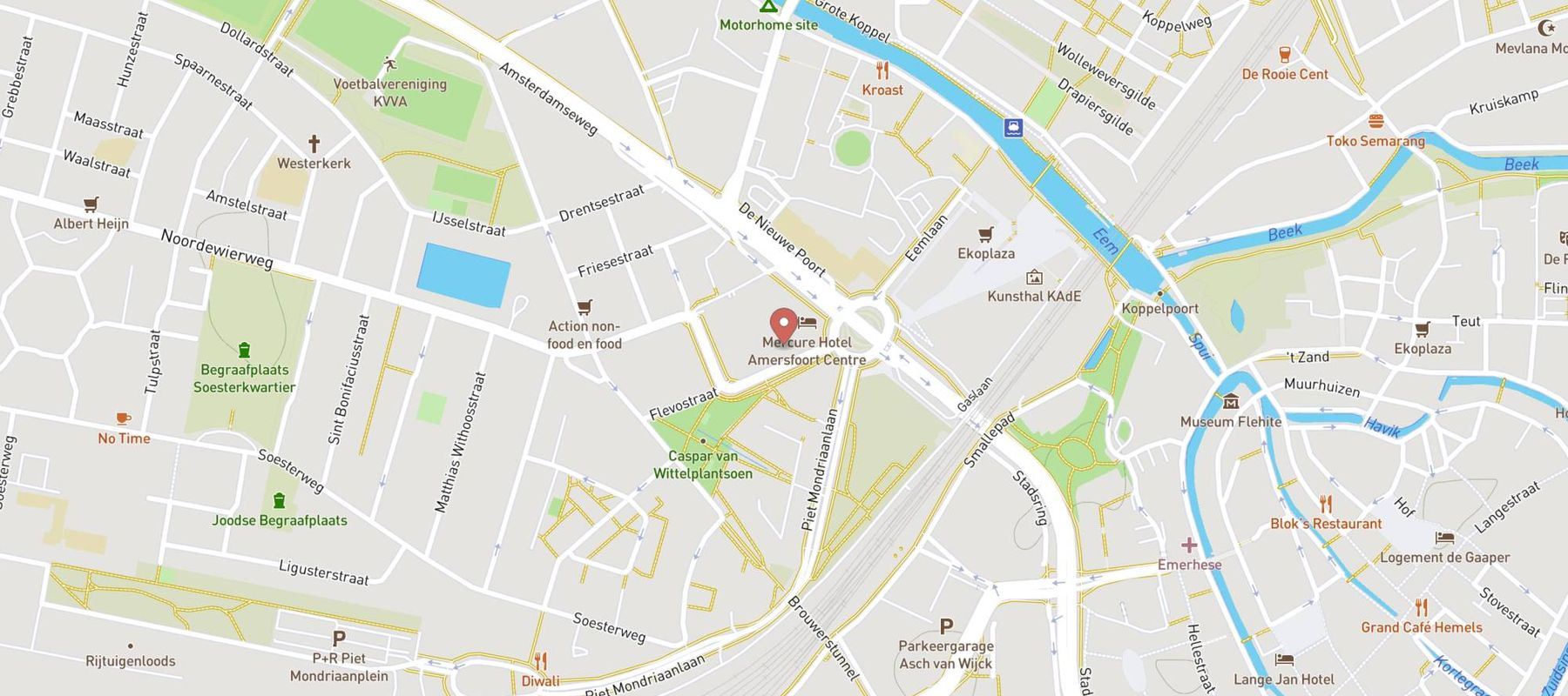 Kruidvat Amersfoort Groningerstraat map