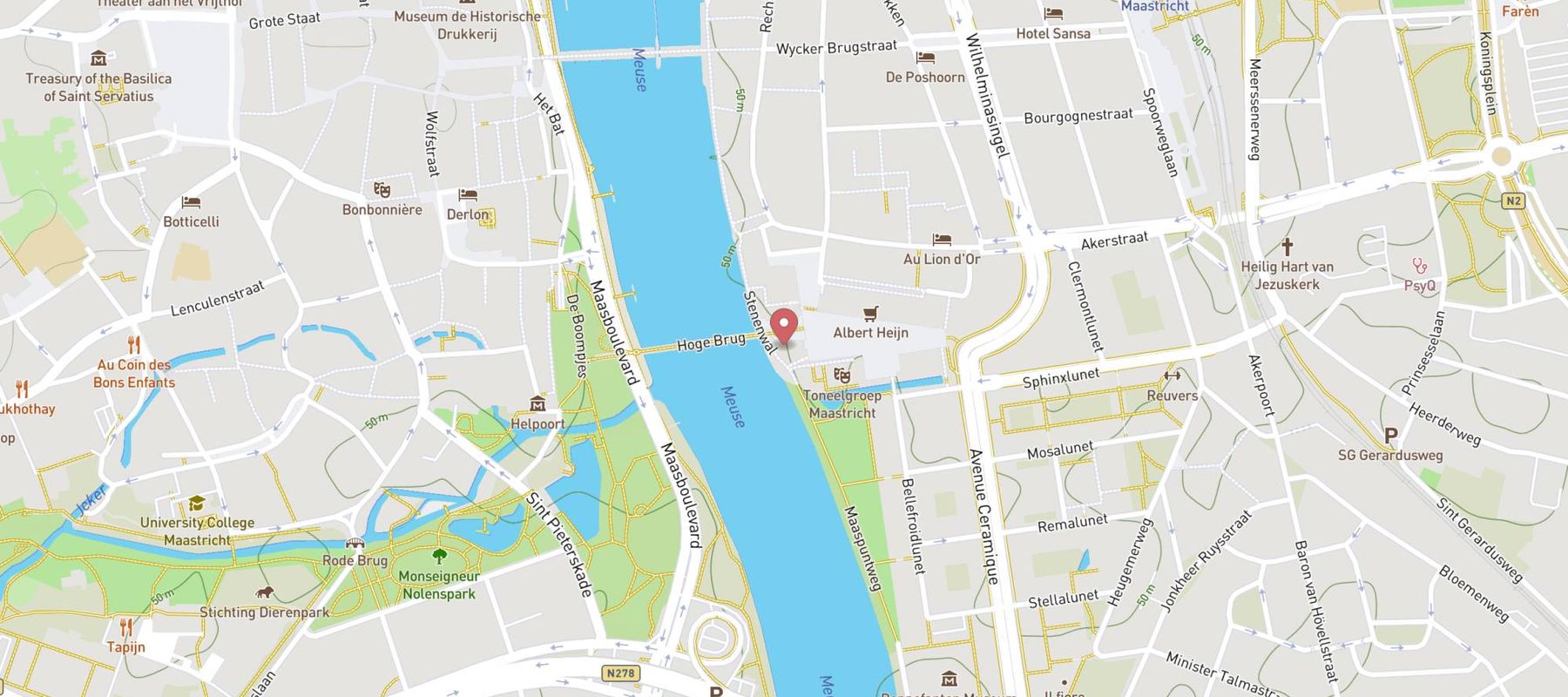 Beluga Loves You | Michelin | Luxe Restaurant Maastricht map