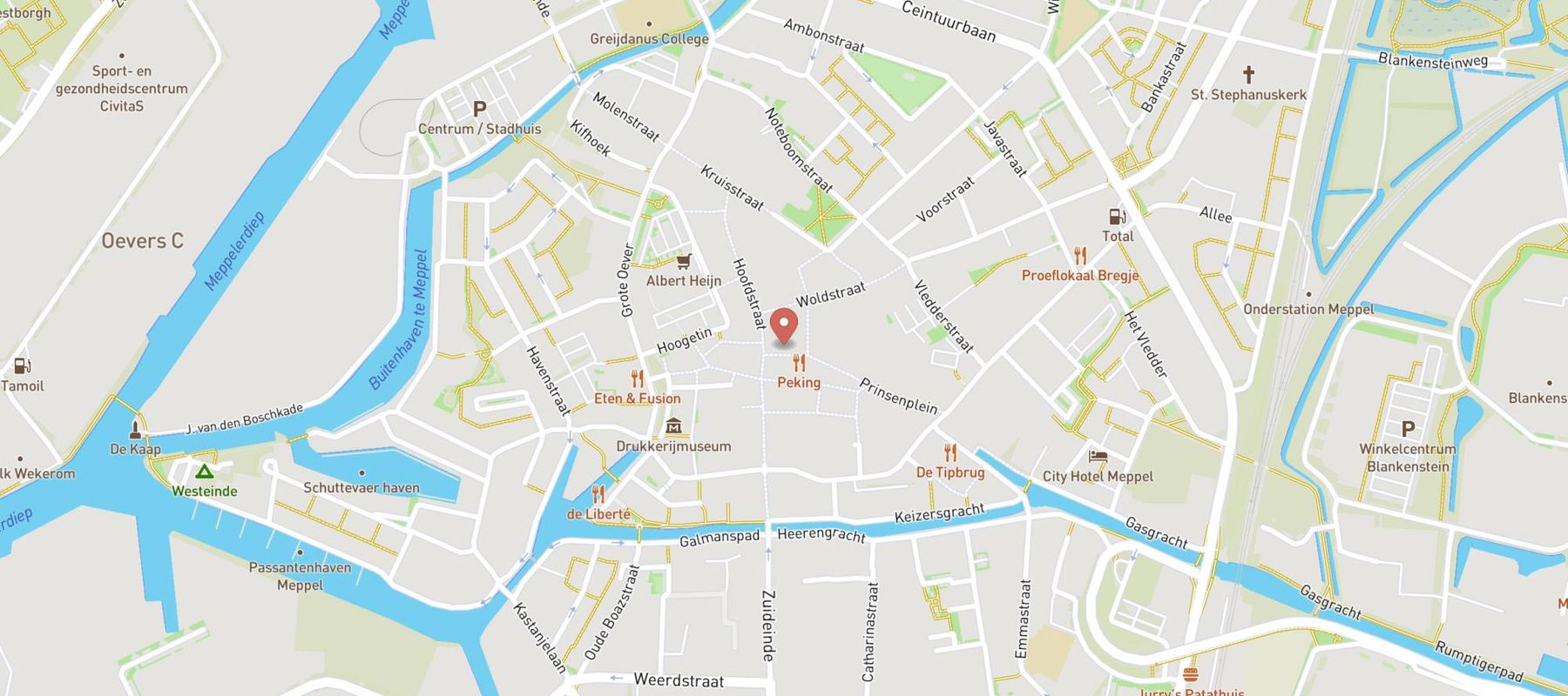 Eetcafé De Beurs map