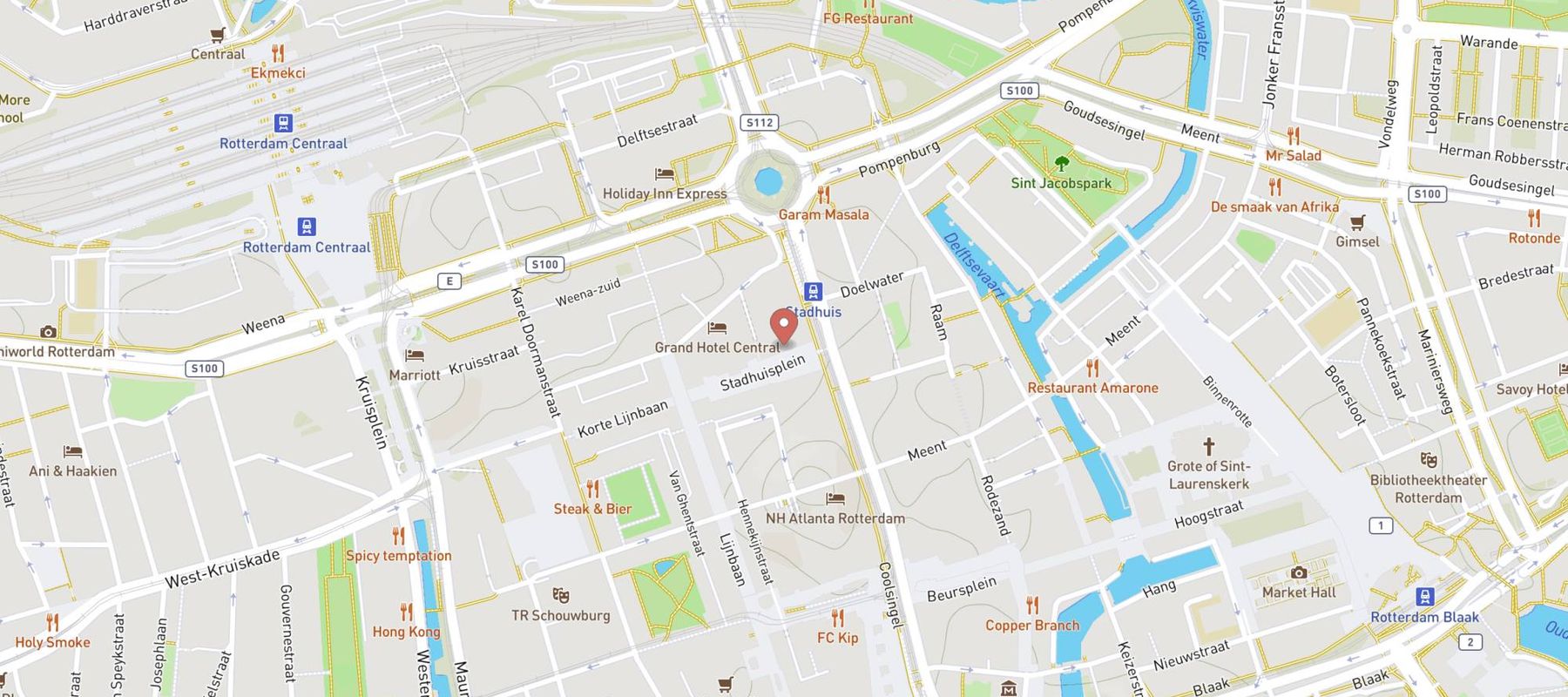 Grace Festive Restaurant - Rotterdam map
