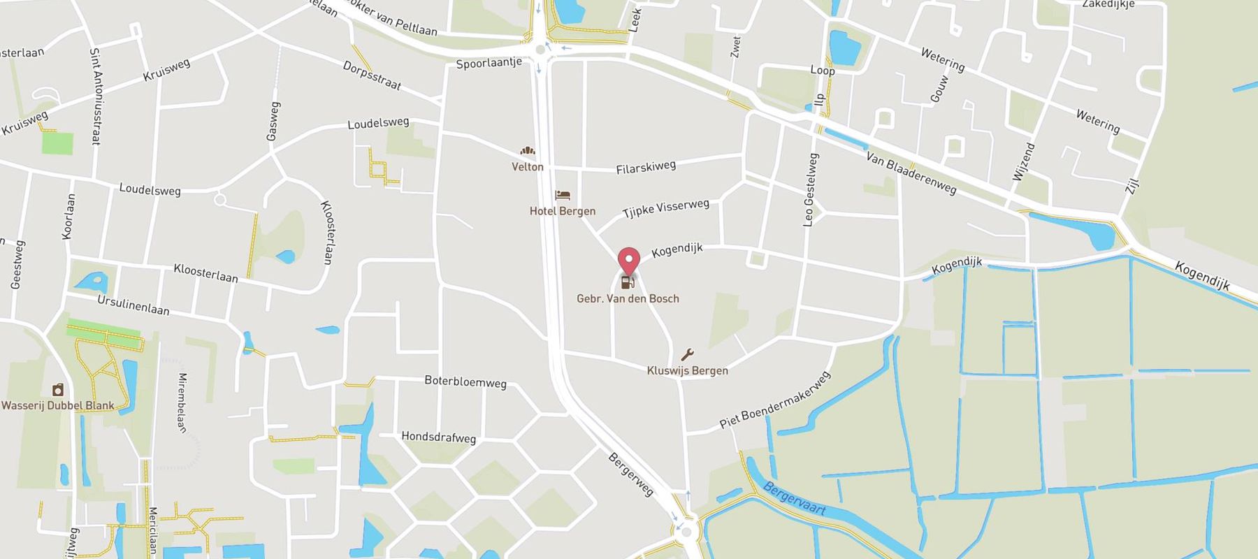 Argos van den Bosch Tankstation 24H map