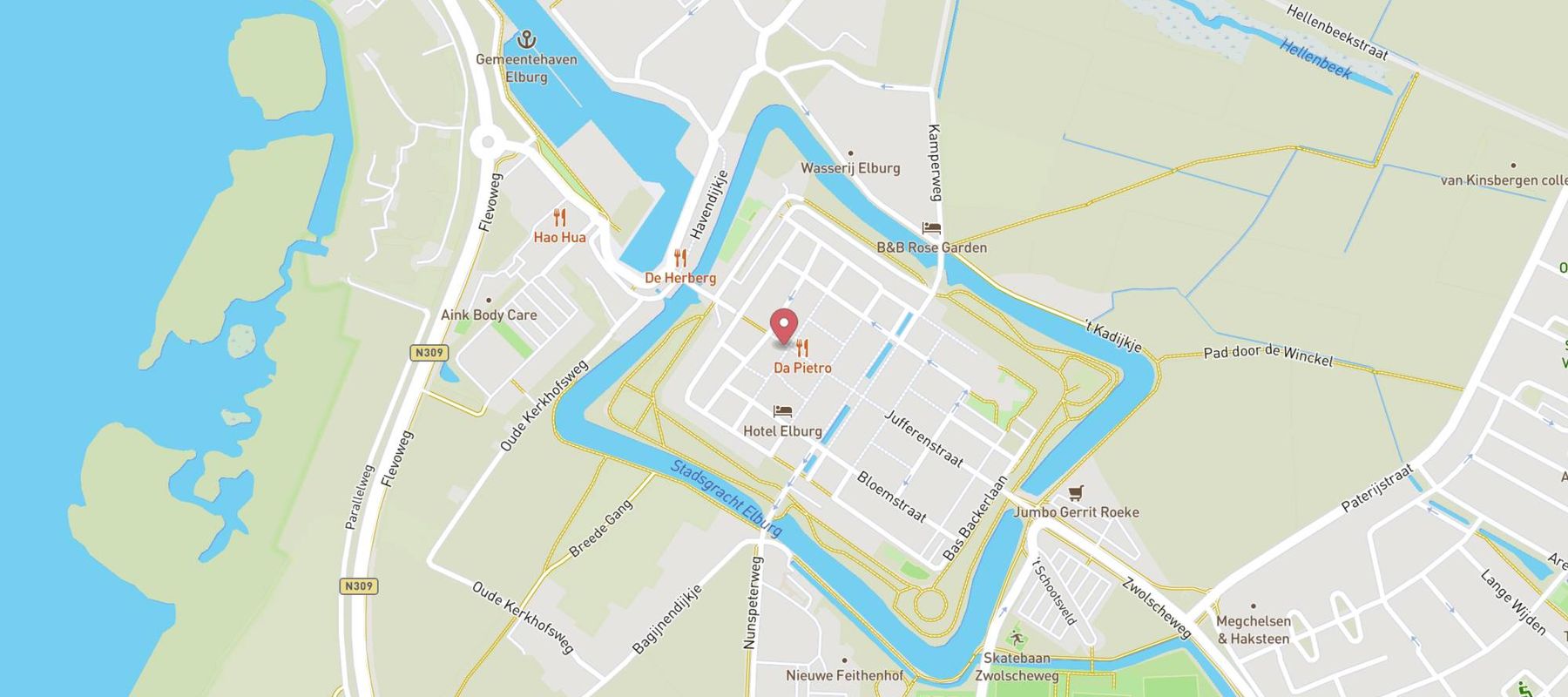 Restaurant Le Havre map