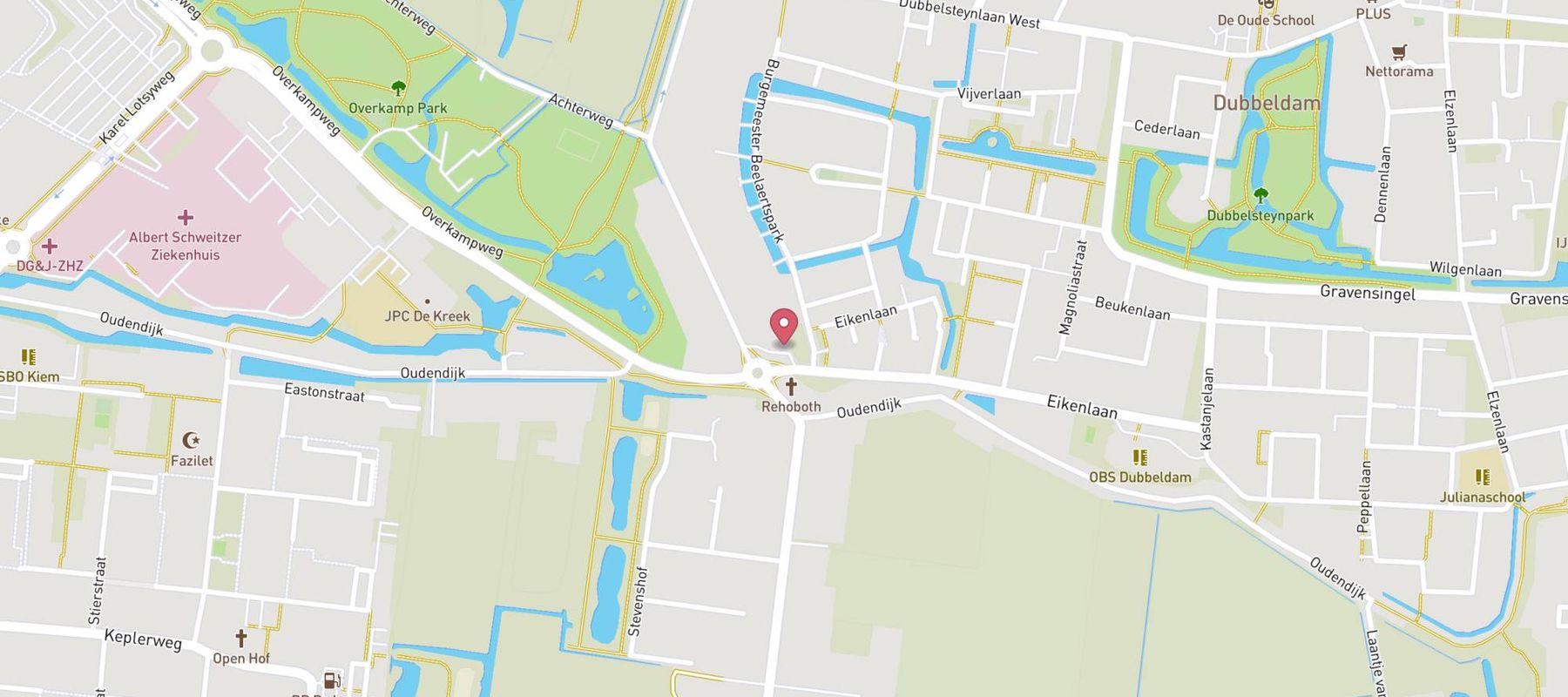 Tango Dordrecht map