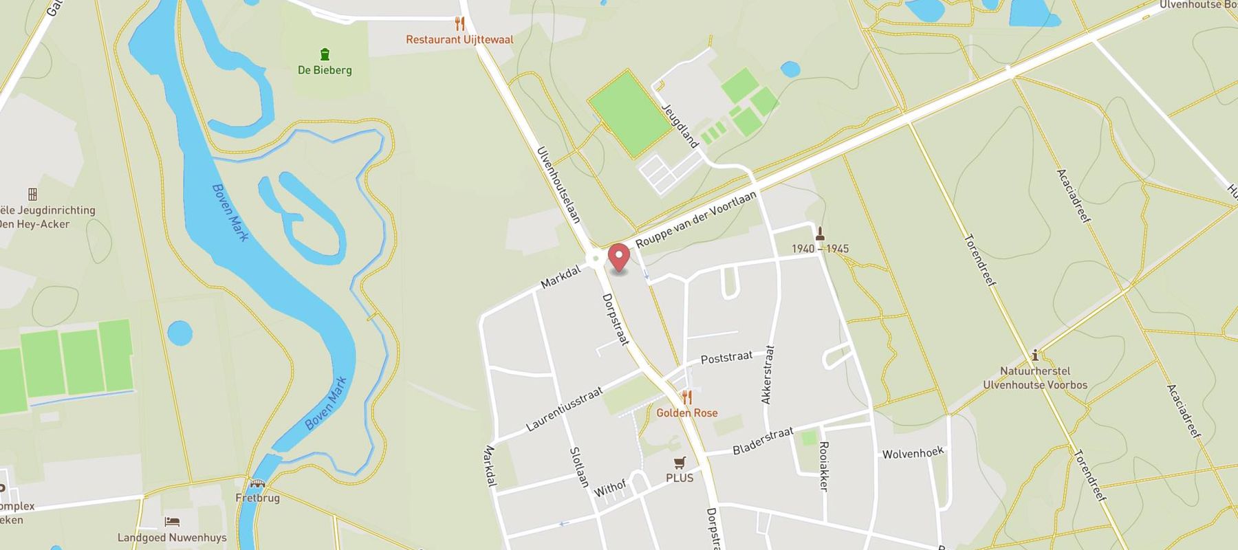 Restaurant 't Jagthuijs map