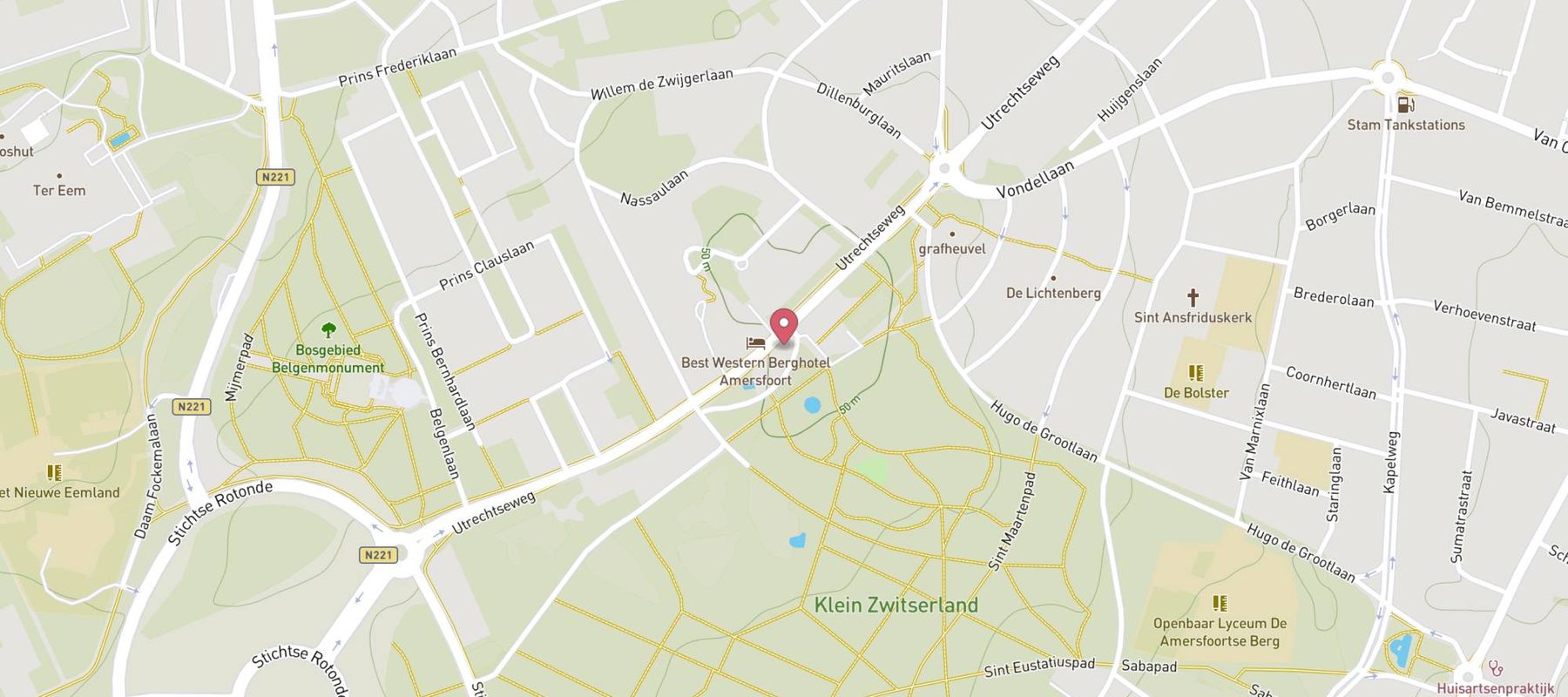 Bergpaviljoen Bistronomique & Bar map